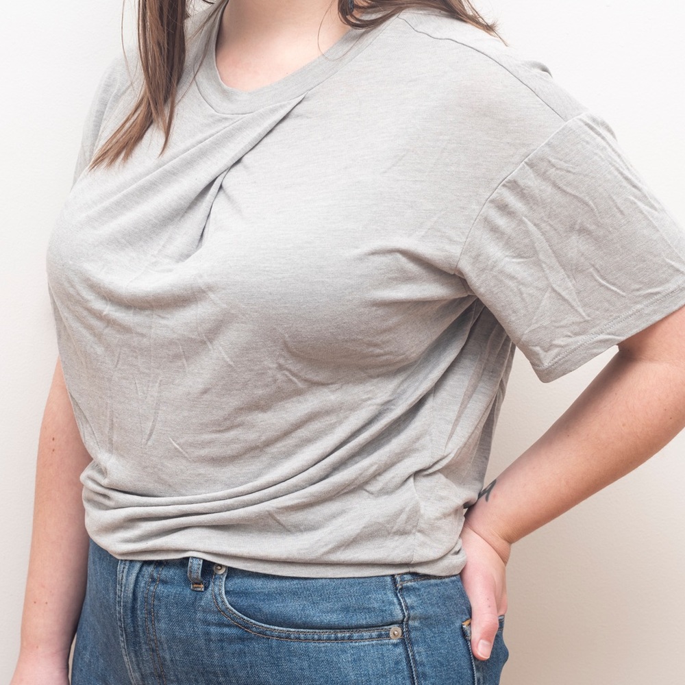 GATHERED BLOUSE